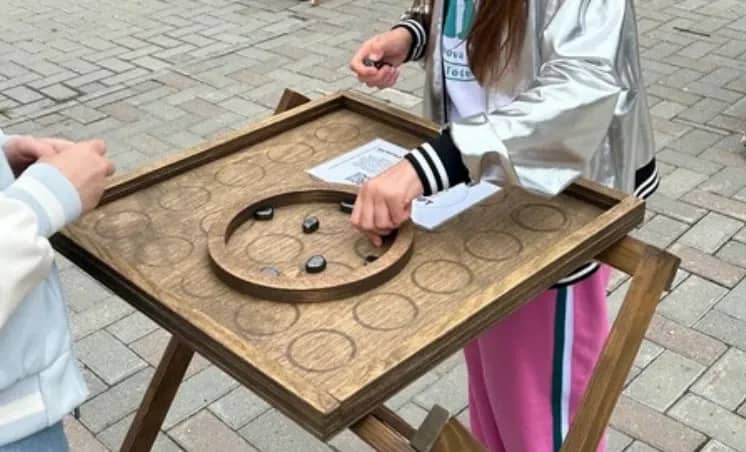 Деревянные игры LUNO на мероприятии
